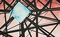 300 ft - Ink on paper 48X96