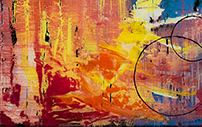 Sideshow - 16 x 12 Acrylic on glass - Not for Sale